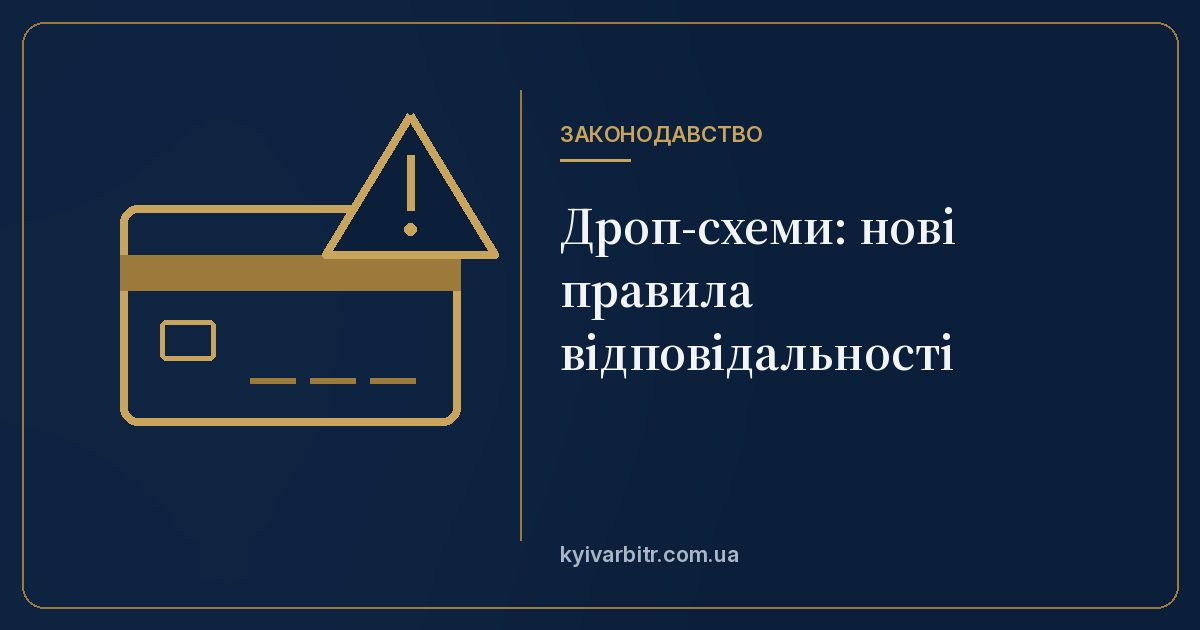 Ілюстрація: банківська картка та знак уваги